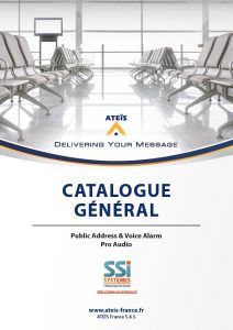 Couverture catalogue général ateis sonorisation