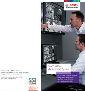 Couverture brochure bosch bvms