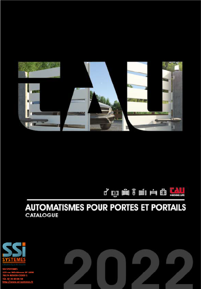 Couverture catalogue TAU 2022