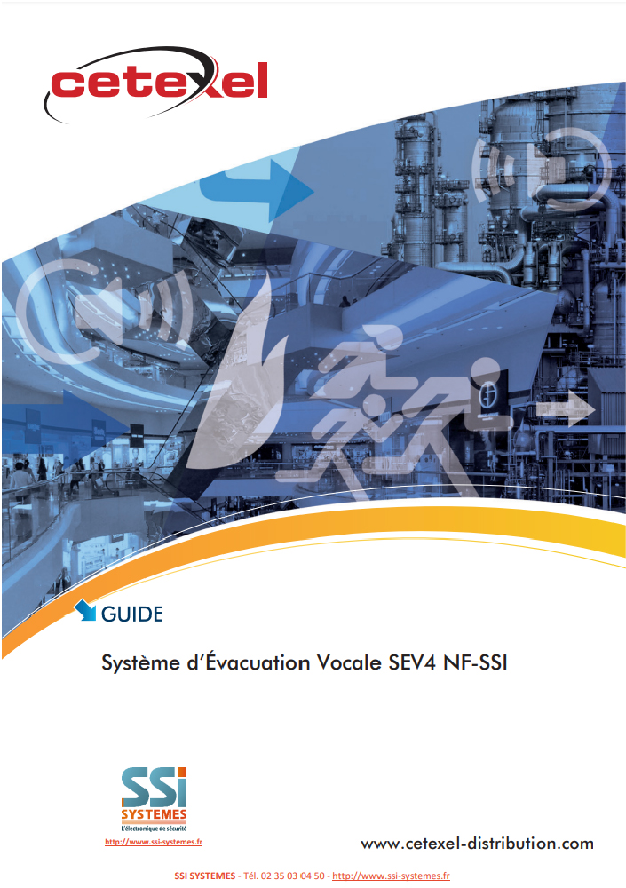 Couverture catalogue cetexel evacuation 2018