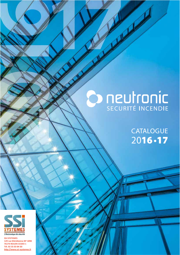 Couverture catalogue neutronic 2016 2017